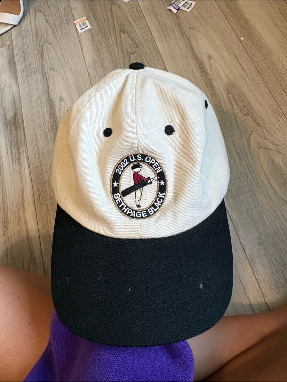 2002 US open hat